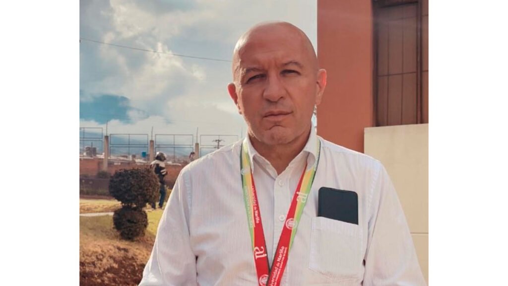 Hernán Rivas Escobar, decano de la facultad de educación de la Universidad de Nariño