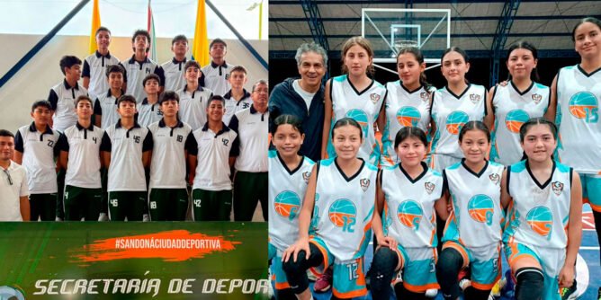 Ibarra e Ipiales campeones de baloncesto sub 15 en Sandoná
