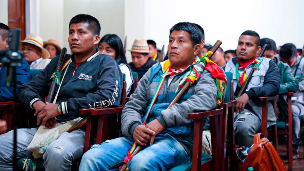 Líderes del pueblo Awá de Nariño