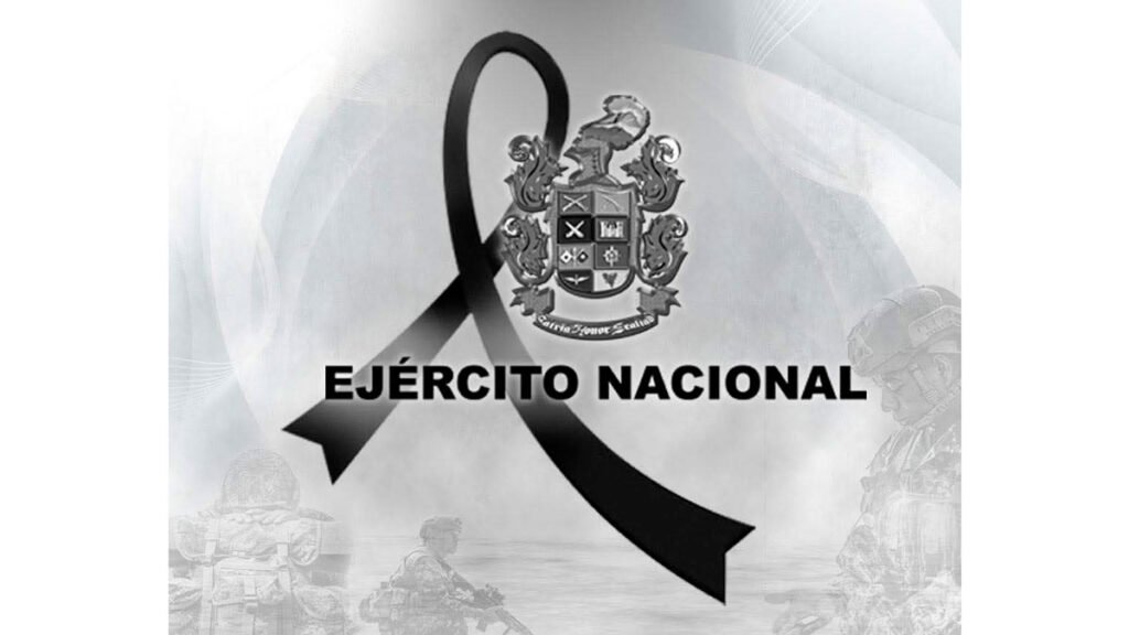 Luto en el Ejército Nacional