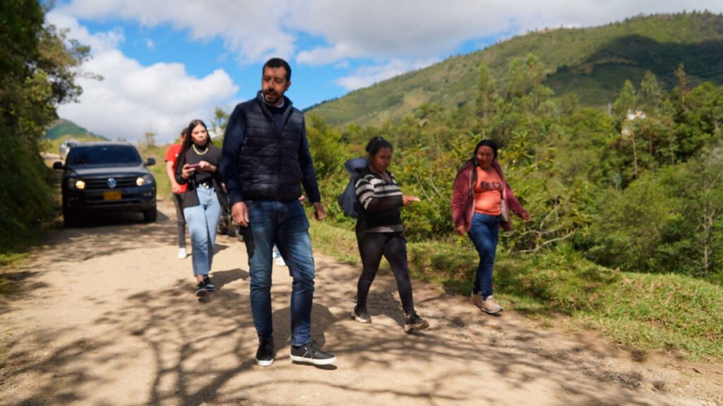 Recorrido por la vía Chachagüí - Buesaco