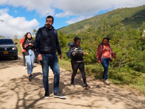 Recorrido por la vía Chachagüí - Buesaco