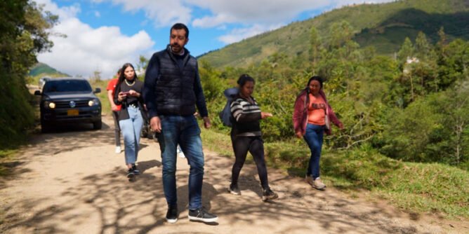 Recorrido por la vía Chachagüí - Buesaco