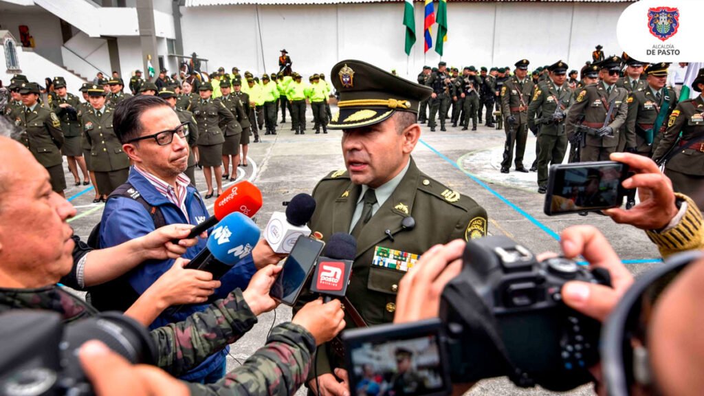 Transmisión de manda Policía de Nariño
