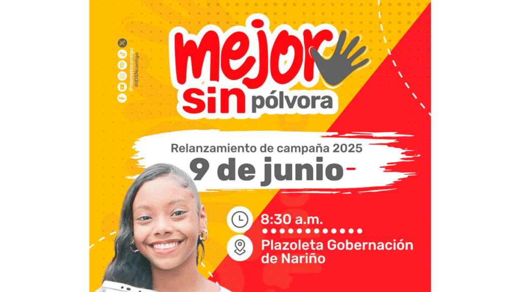 Lanzamiento de la campaña Mejor sin Pólvora