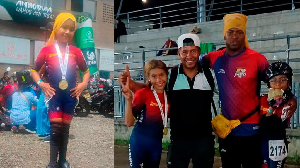 Patinadoras de Buesaco brillaron en el panamericano de patinaje