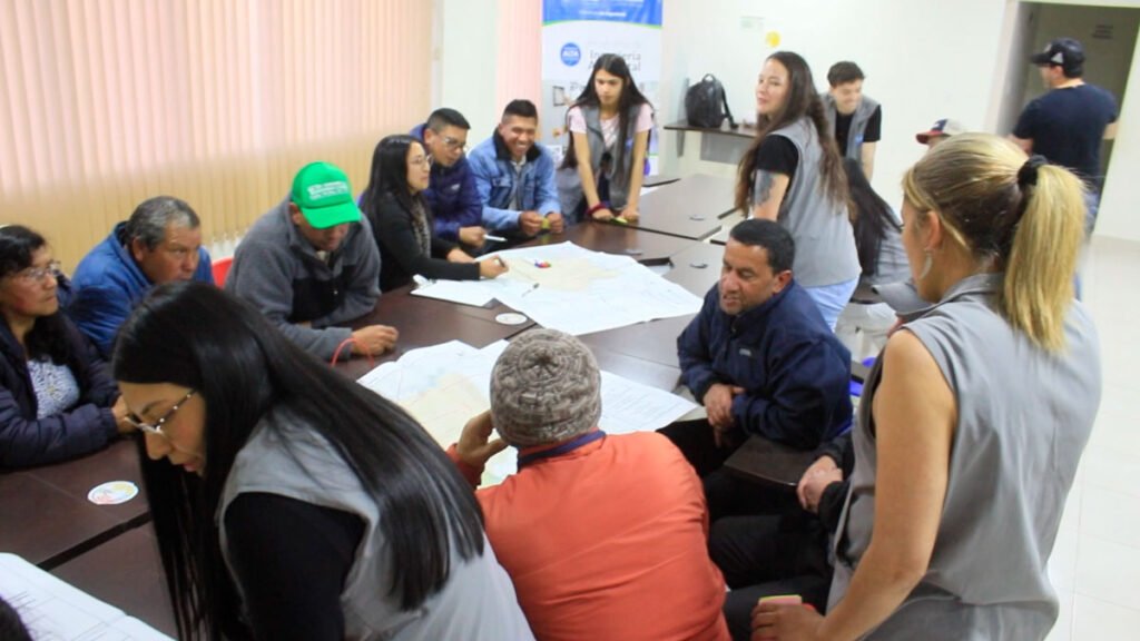 Taller con líderes de municipios de Paja Blanca