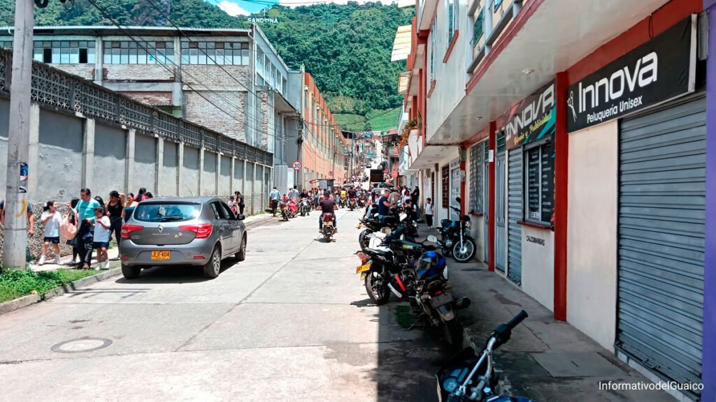Calle 12 en Sandoná