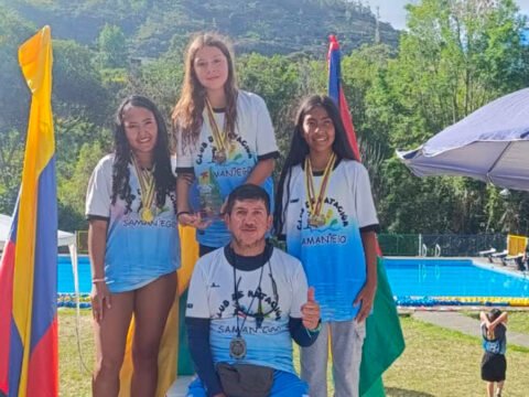 Campeonato departamental de natación