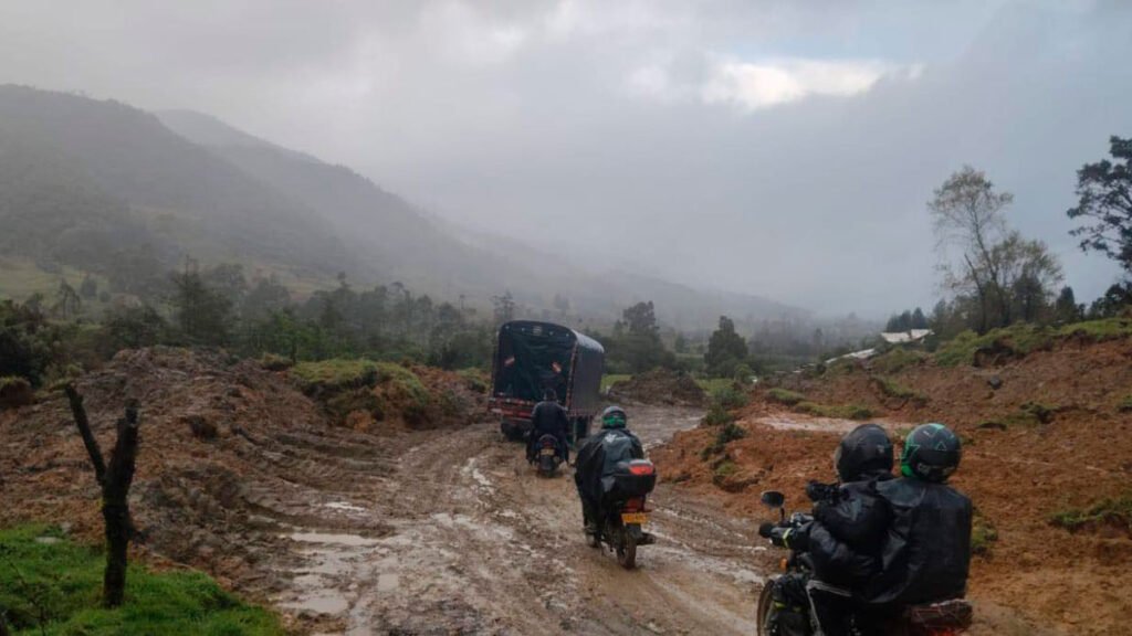 Kilómetro 72 de la vía Pasto - Mocoa
