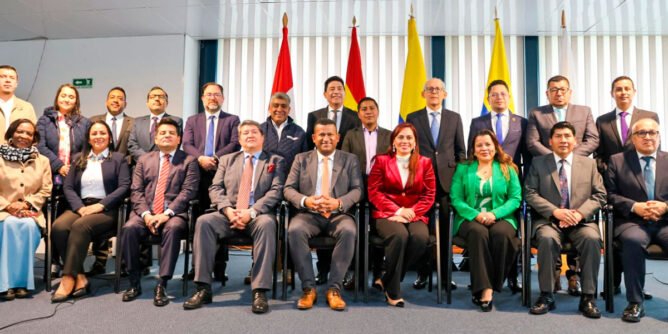 Reunión de integración internacional en Ipiales