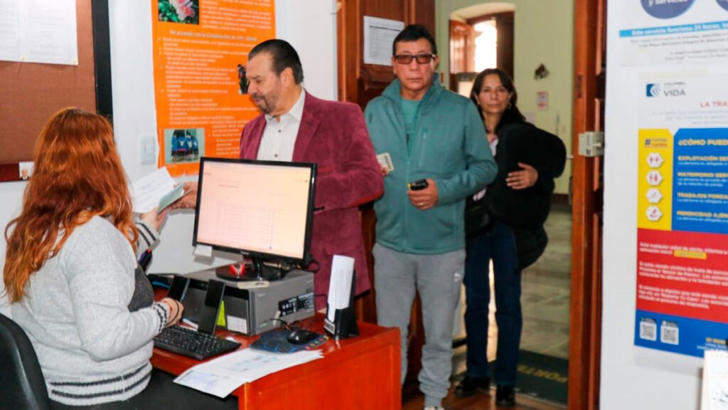 Solicitud de pasaportes en la Gobernación de Nariño