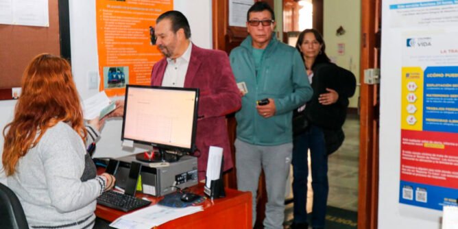 Solicitud de pasaportes en la Gobernación de Nariño