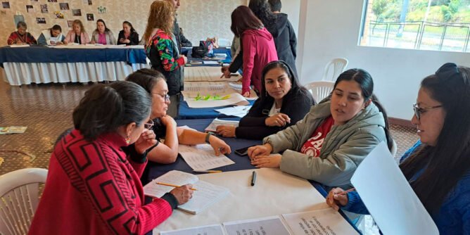 Taller de docentes en educación inicial