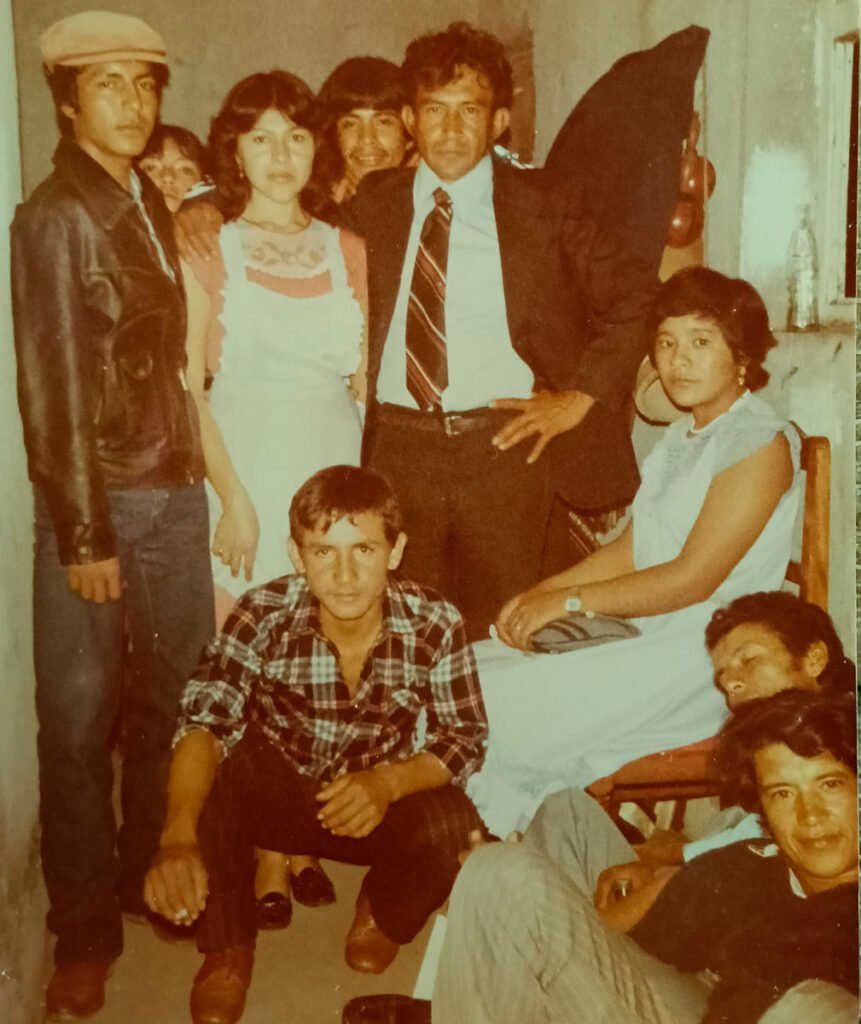 Participantes en la velada de El Ingenio, en 1983