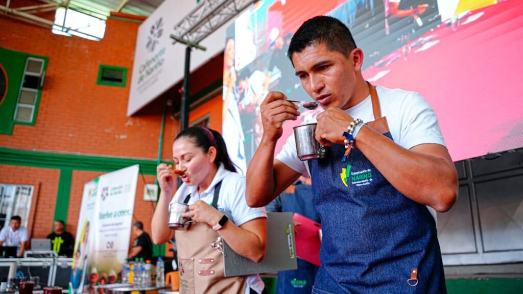 Catación de café en La Unión, Nariño