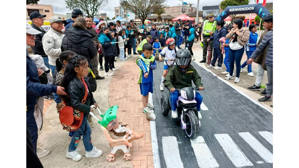 Celebraron el día del peatón en Carlosama