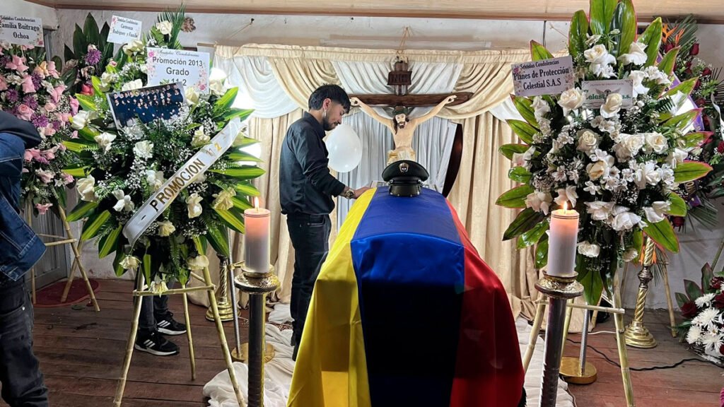 Funeral de Richard Lagos en Guaitarilla