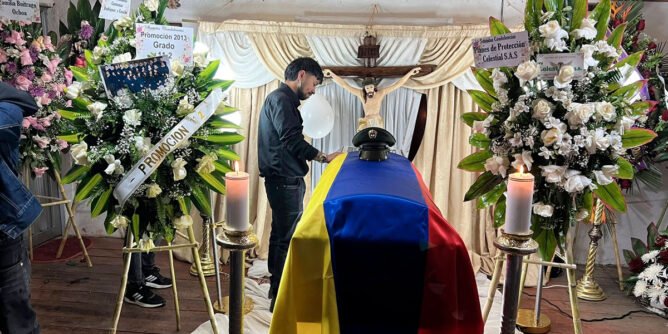 Funeral de Richard Lagos en Guaitarilla