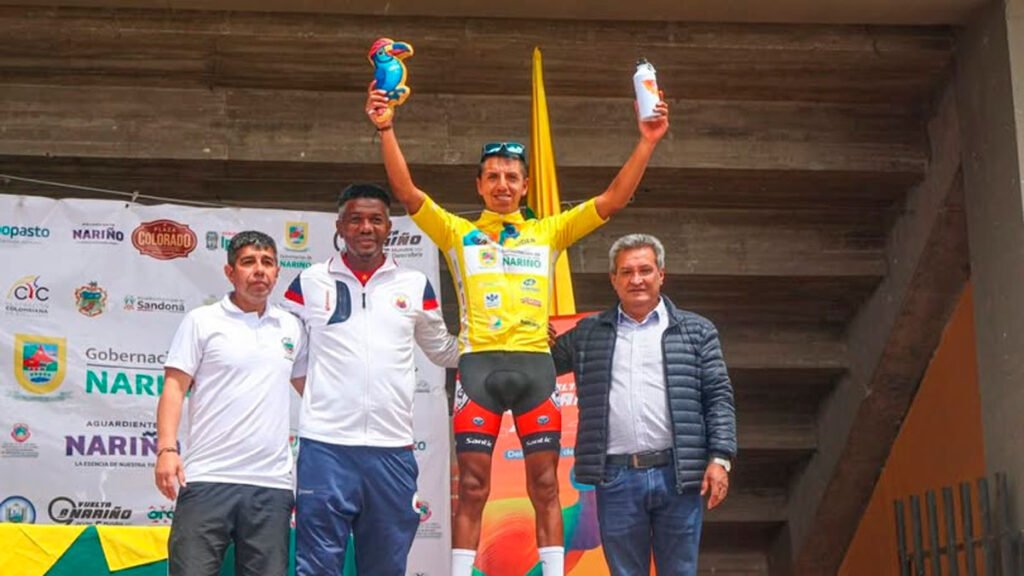 Hernán Aguirre, líder de la Vuelta a Nariño
