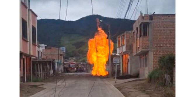 Incendio en Jamondino, Pasto