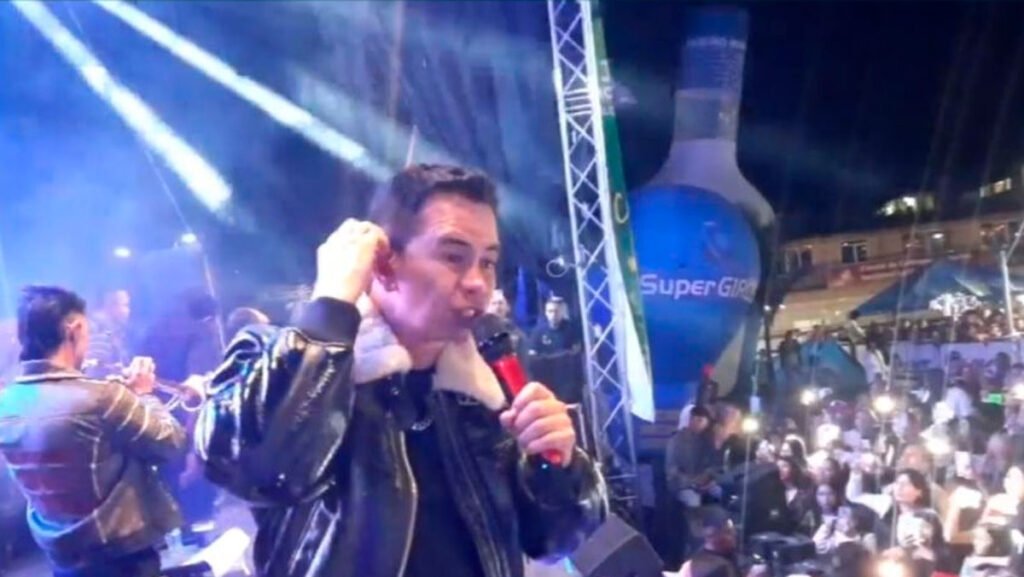 Jhonny Rivera en concierto en La Unión, Nariño