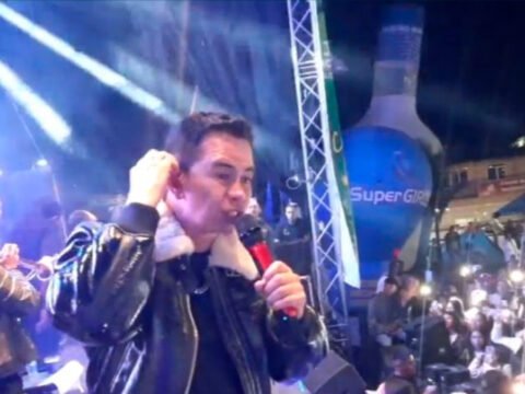 Jhonny Rivera en concierto en La Unión, Nariño