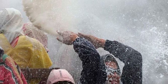 Prohibieron talco en el carnaval de Túquerres