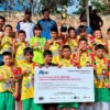 Equipo infantil de Sandoná, campeón del zonal en Consacá