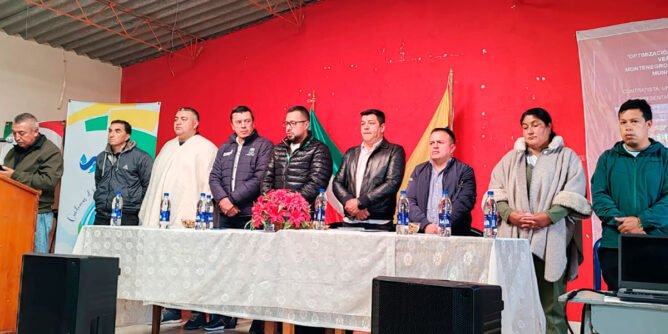 Socialización del proyecto de acueducto en Cuaspud