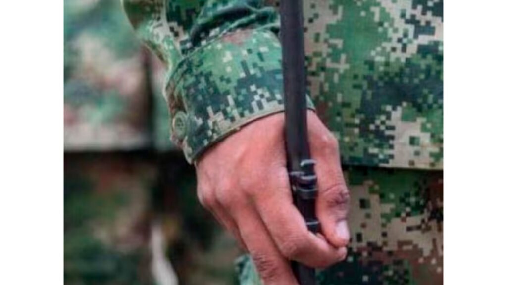 Soldado del Ejército Nacional