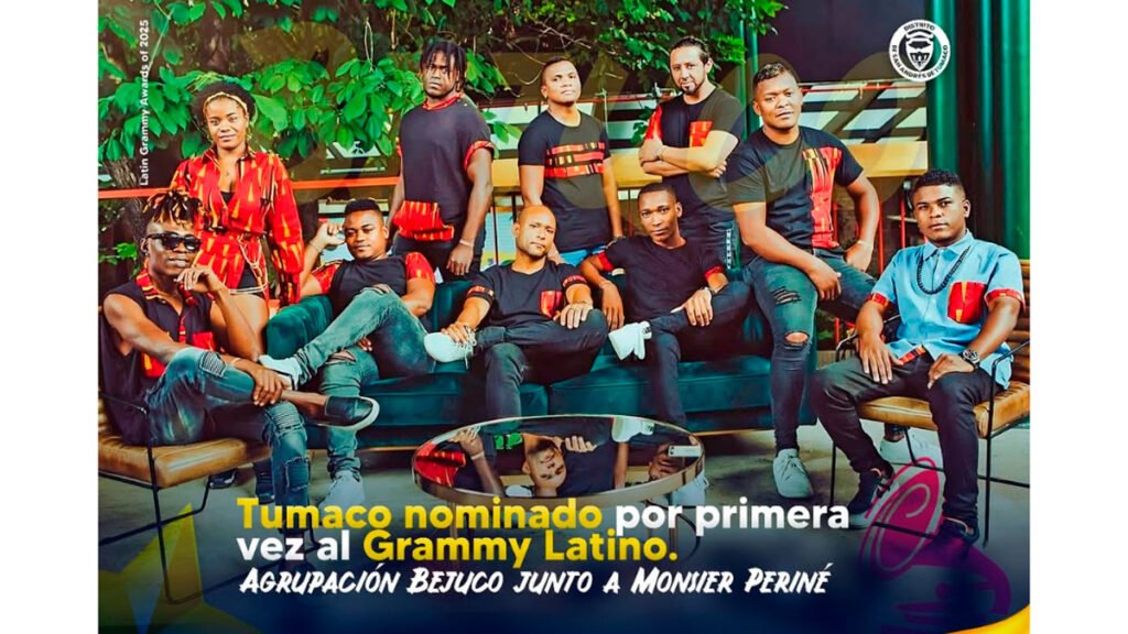 Agrupación Bejúco de Tumaco, nominada a los Grammy Latinos
