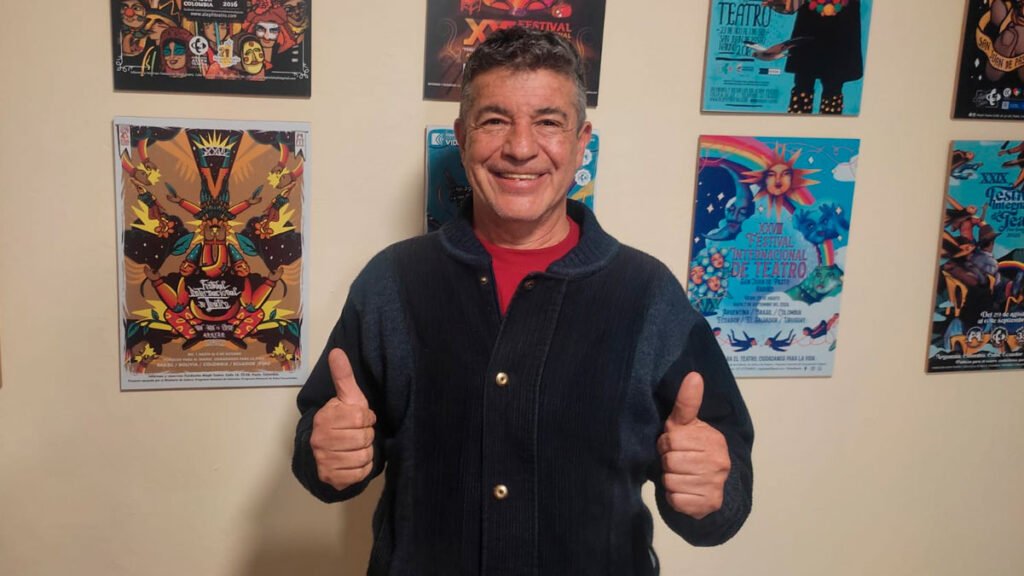 Alberto Bolaños, director de teatro en Pasto