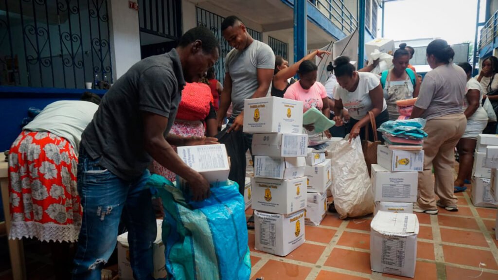 Ayudas humanitarias a damnificados de Tumaco