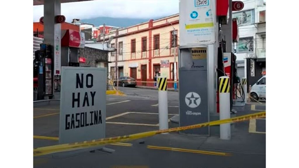 Desabastecimiento de combustibles en Pasto