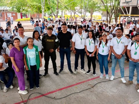 Educando familias en Puerto Remolino, Taminango