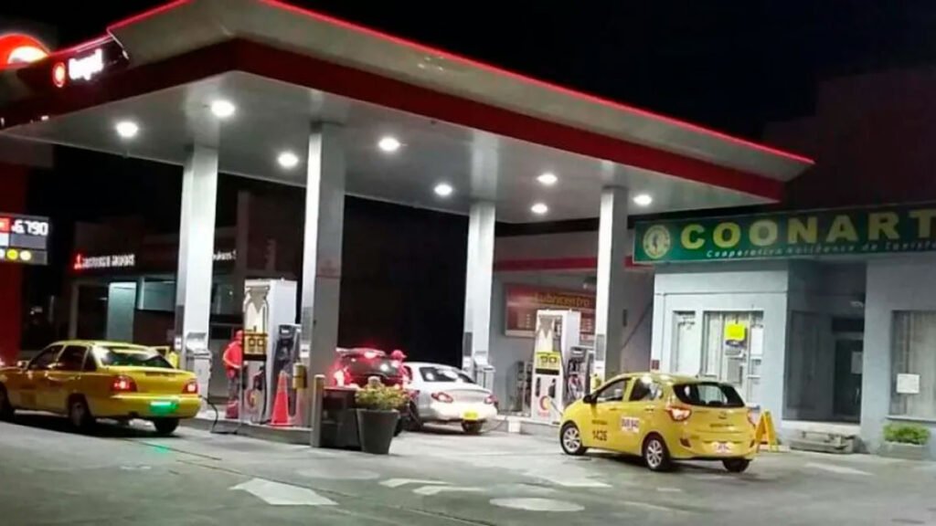 Estación de servicio de combustibles en Pasto
