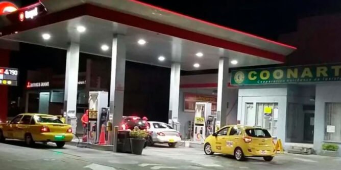 Estación de servicio de combustibles en Pasto