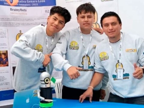 Estudiantes de Guachucal participaron en la olimpiada de robótica en Bogotá