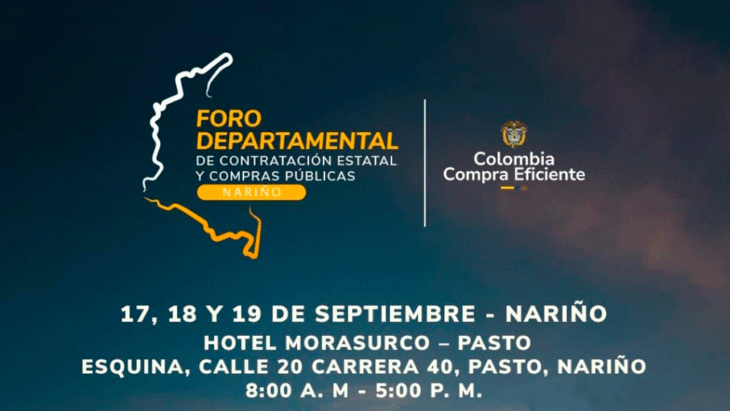 Foro contratación estatal y compras públicas