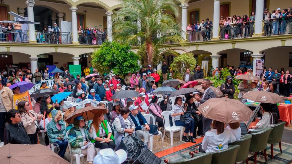 Lanzamiento de CrediPaz en la Gobernación de Nariño