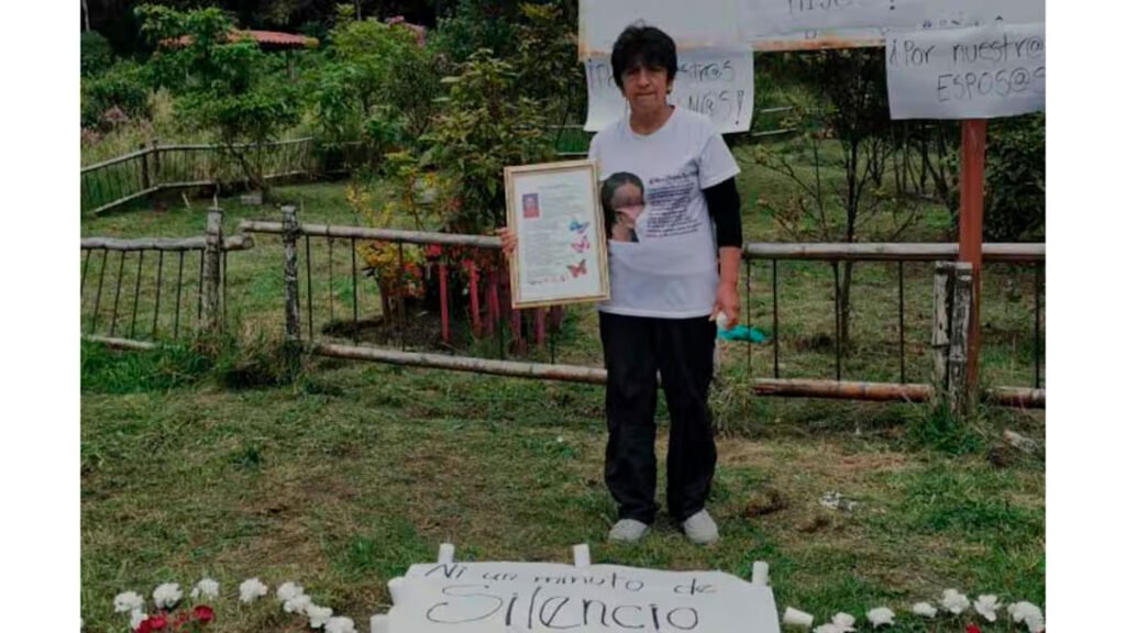 Mariela Ortega, madre de hija desaparecida