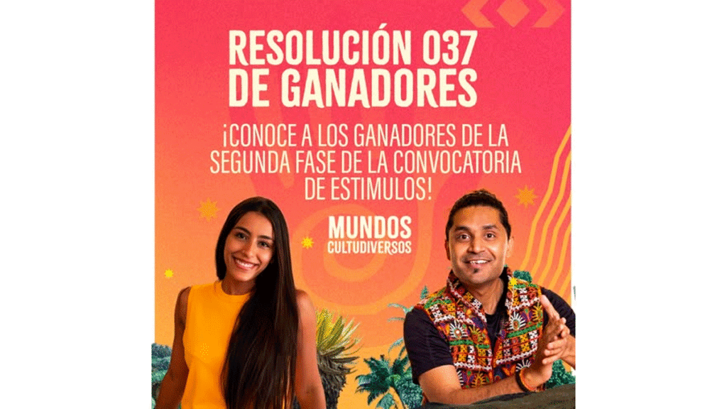 Ganadores de la convocatoria Mundos Cultudiversos