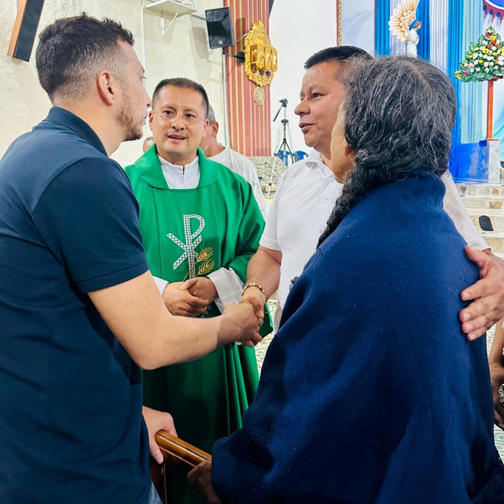 Recibimiento del soldado Yimer Andrés Coral Gómez