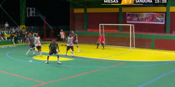 Partido Sandoná - Las Mesas en la final departamental del Torneo Mil Ciudades