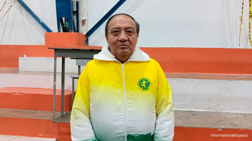 Profesor Víctor Hugo Rosero, presidente de la Liga de Fútbol de Salón de Nariño