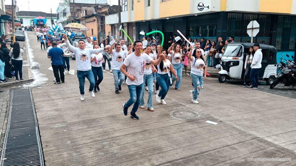 Caravana tomasina en Sandoná