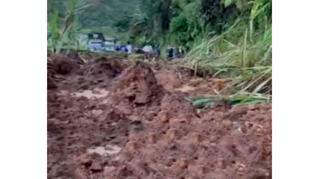 Deslizamiento en Mallama, Nariño