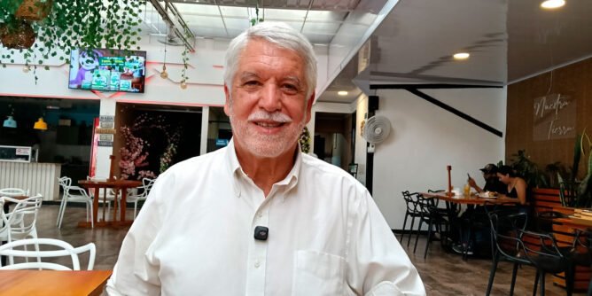Enrique Peñalosa en Sandoná