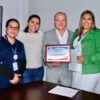 Funcionario del Hospital Universitario Departamental y la secretaria de salud de Pasto, Mary Luz Castillo